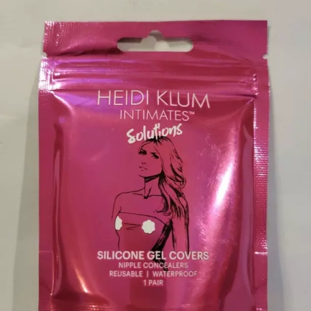 NEW Heidi Klum silicone gel nipple covers one pair